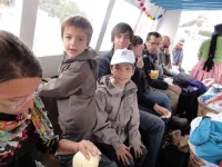 Tout le monde embarque dans le bateau