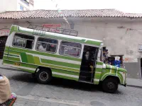 Les rues de La Paz sont vraiment en pente : attention aux freins !