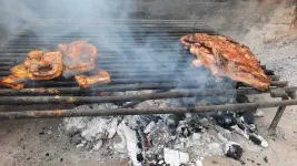 Barbecue viande et courge butternut, un délice !!