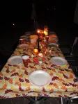 La table du réveillon, que du bricolage mais ça en jette !