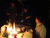 Murielle fait des bananes flambées