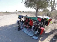 Déjeuner sieste  l'abri de la chaleur