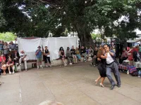 Démonstration publique de tango