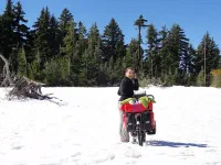 Marie tente le hors-piste