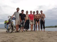 sur le bord du Marañon