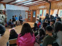 Présentation du voyage à l'école de Samuel