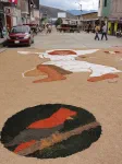 Décoration traditionnelle dans les rue de la ville.