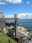 L'ascenseur entre la ville haute et la ville basse