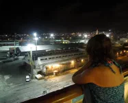 Dernier regard vers l'Amérique