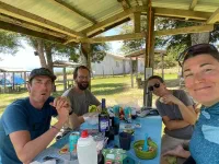 Repas avec Lucas et Danaelle
