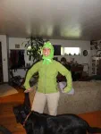 Marie a muté en Kermit la grenouille