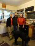 Nos hôtes : Henry, Laura et Orson le chien
