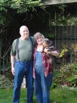Milly et Ken, et un de leur chien
