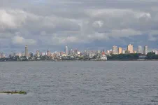 Vue sur Posadas, du côté argentin