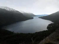 Dernier coup d'oeil sur le lago Escondido