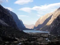vue sur notre spot de bivouac