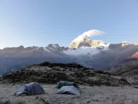 4421 mètres au dessus du niveau de la mer : air pur, pas de moustique ni de sancudo, pas de coq, juste du froid et un panorama unique