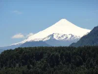 Toujours ce magnifique volcan qui nous accompagne