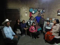 une partie de la famille et Marie