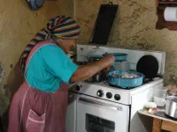 Soledad s'occupe de la viande